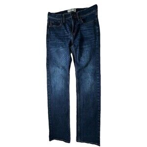 Abercrombie Kids Skinny 5 Pocket Design Blue Jeans Size Slim 15/16 -008